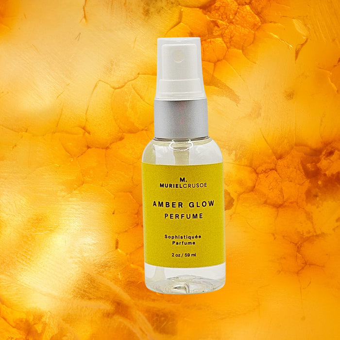 AMBER GLOW PERFUME MIST bottle