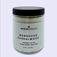 MOROCCAN  SANDALWOOD Crème-to-Oil Body Butter