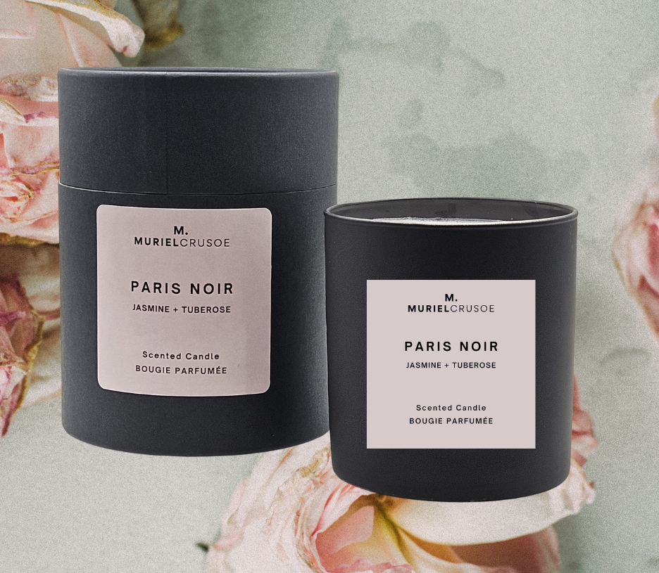 PARIS NOIR Jasmine + Tuberose Candle