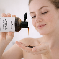 AFRICAN BLACK SOAP 100% Natural Nutrient-Based Facial Cleanser