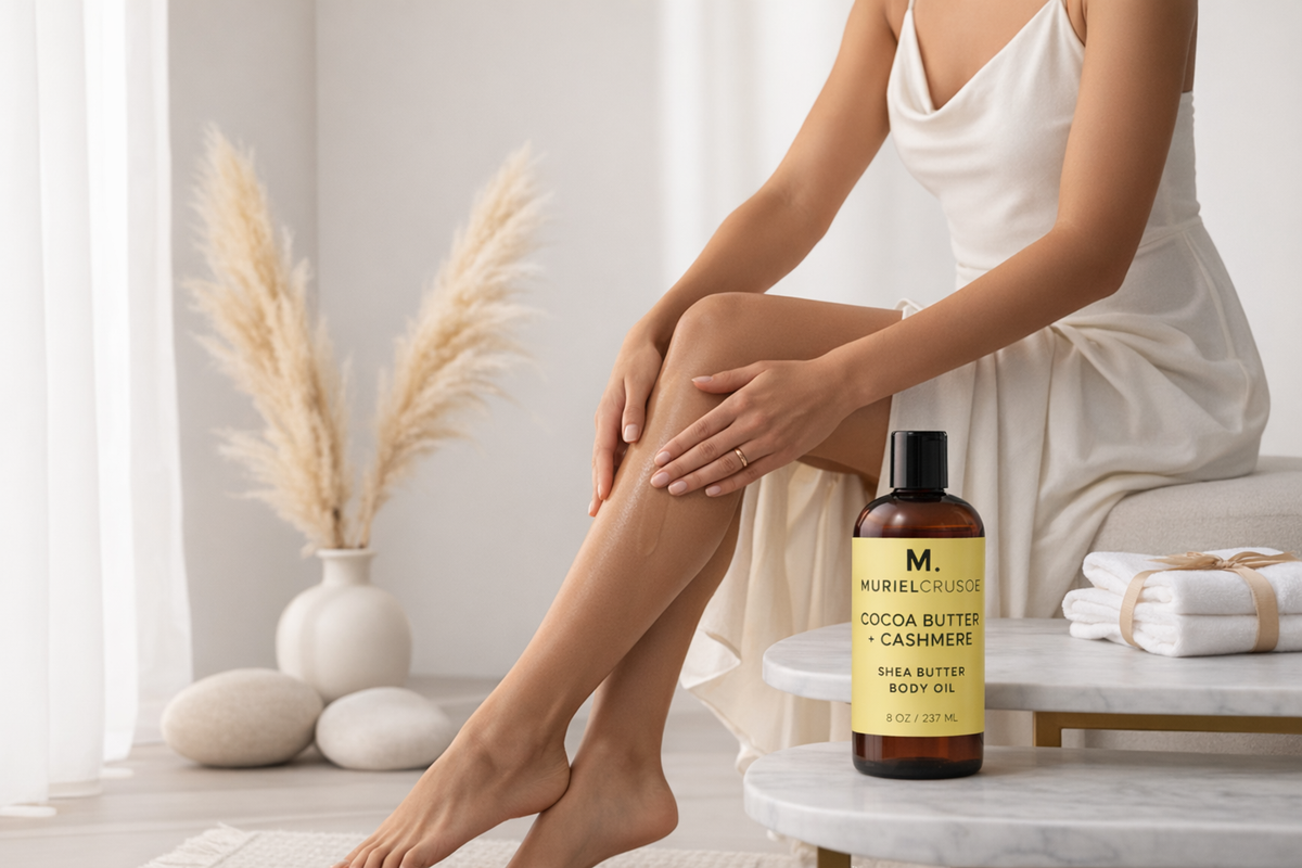 COCOA BUTTER + CASHMERE Shea Body Oil